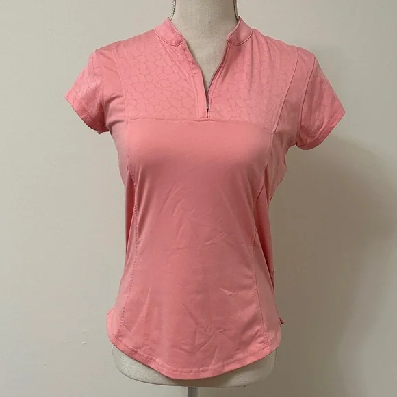 Pebble Beach Dry Luxe Performance Women's Golf Top - Picture 1 of 10